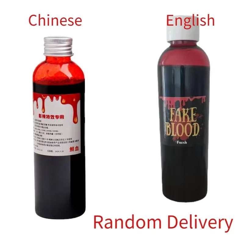 Cos Ultra-Realistic Fake Blood / Simulations Human Humans Teeth Hematopoietic / Props Vomiting Edible Pulpbtmv Halloween