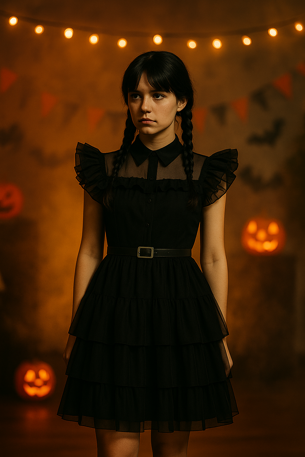 Wednesday Addams Costumes (Kids & Adults)