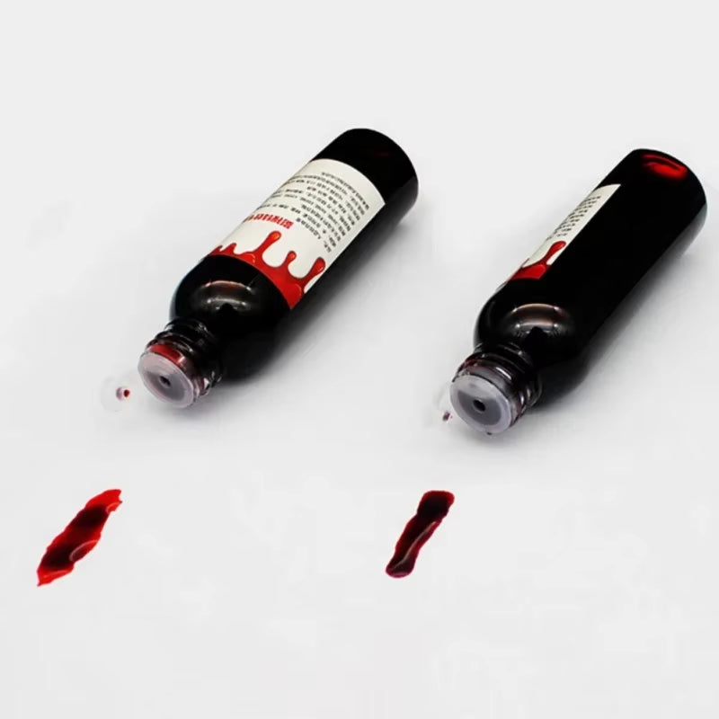 Cos Ultra-Realistic Fake Blood / Simulations Human Humans Teeth Hematopoietic / Props Vomiting Edible Pulpbtmv Halloween