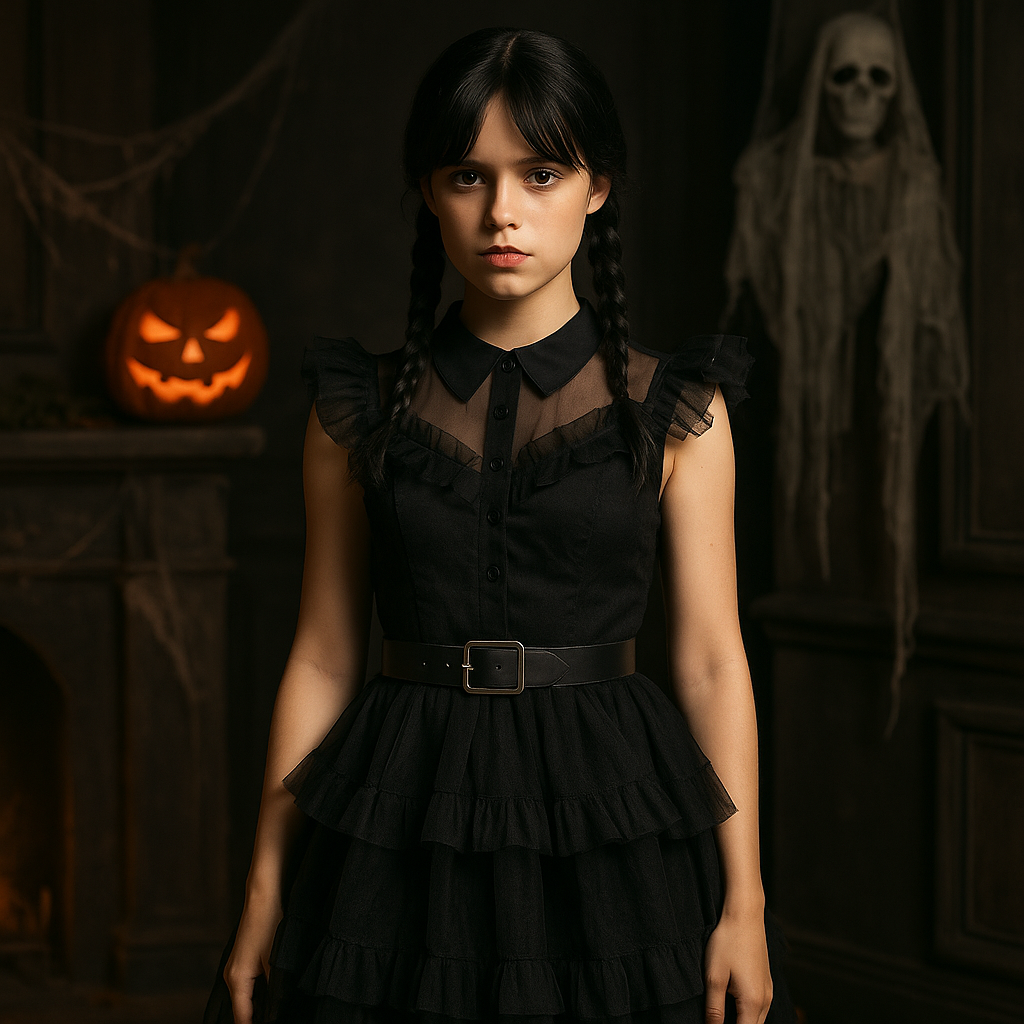 Wednesday Addams Costumes (Kids & Adults)